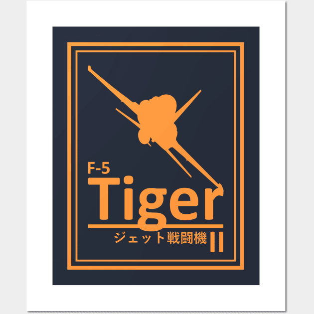 F-5 Tiger II Wall Art by TCP